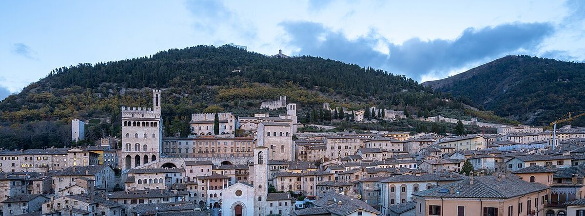 Gubbio cityscape