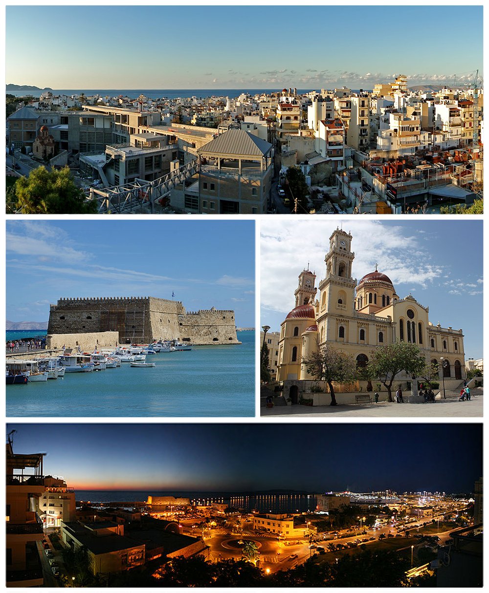 Heraklion & Crete cityscape