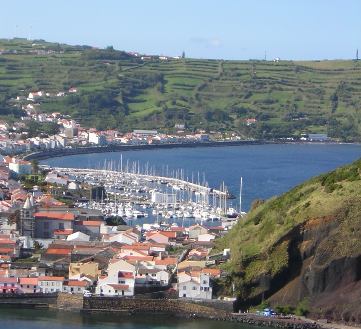 Horta cityscape