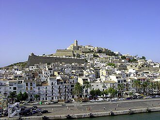Ibiza cityscape