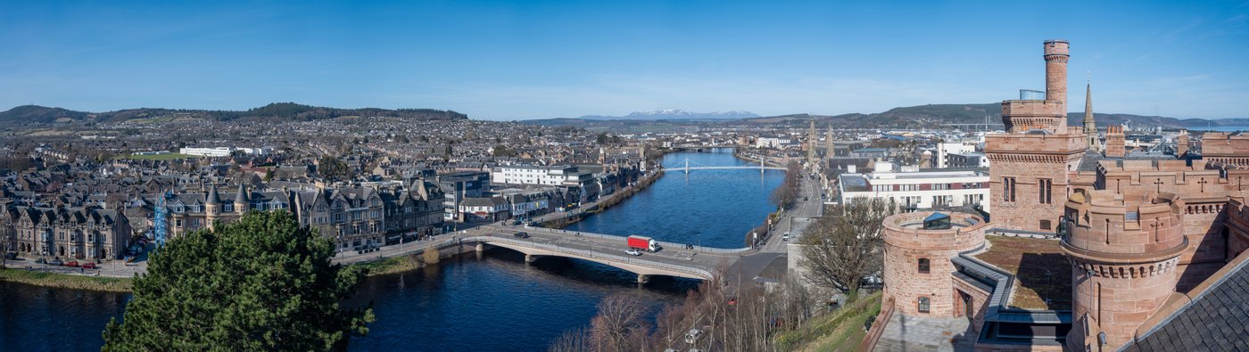Inverness cityscape