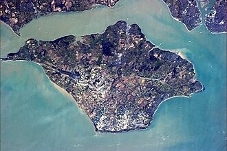 Isle of Wight cityscape