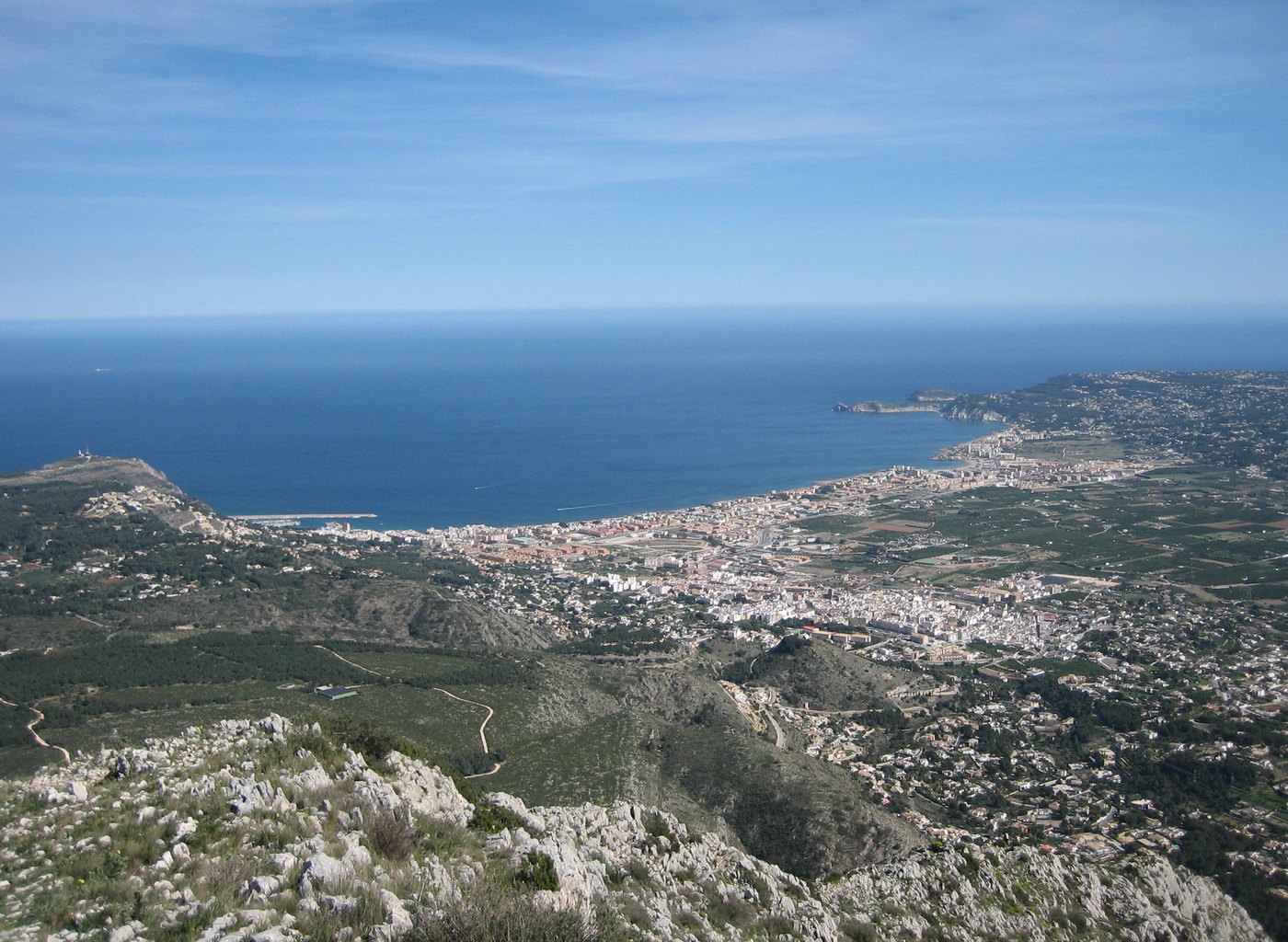 Jávea cityscape