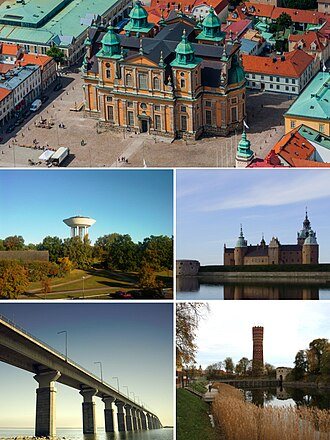 Kalmar cityscape