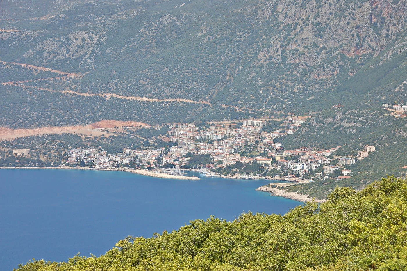 Kaş cityscape