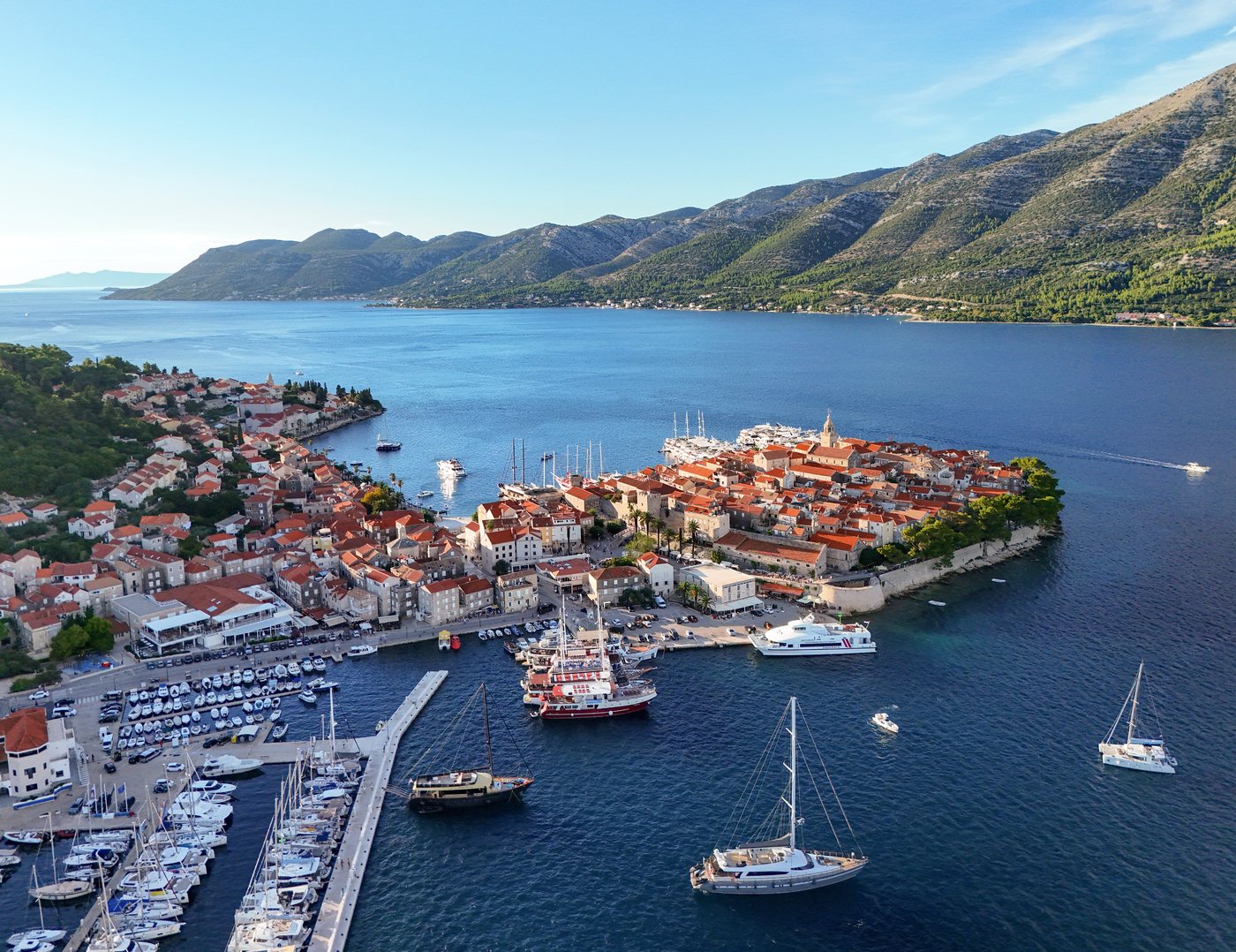 Korčula cityscape