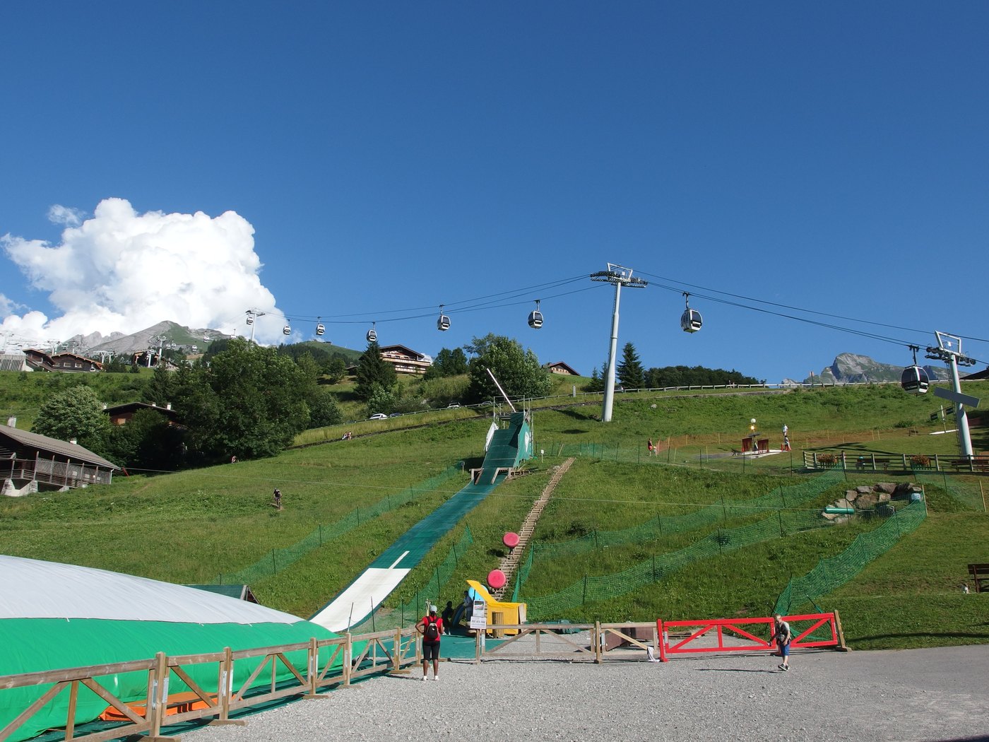 La Clusaz cityscape