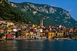Lake Como cityscape