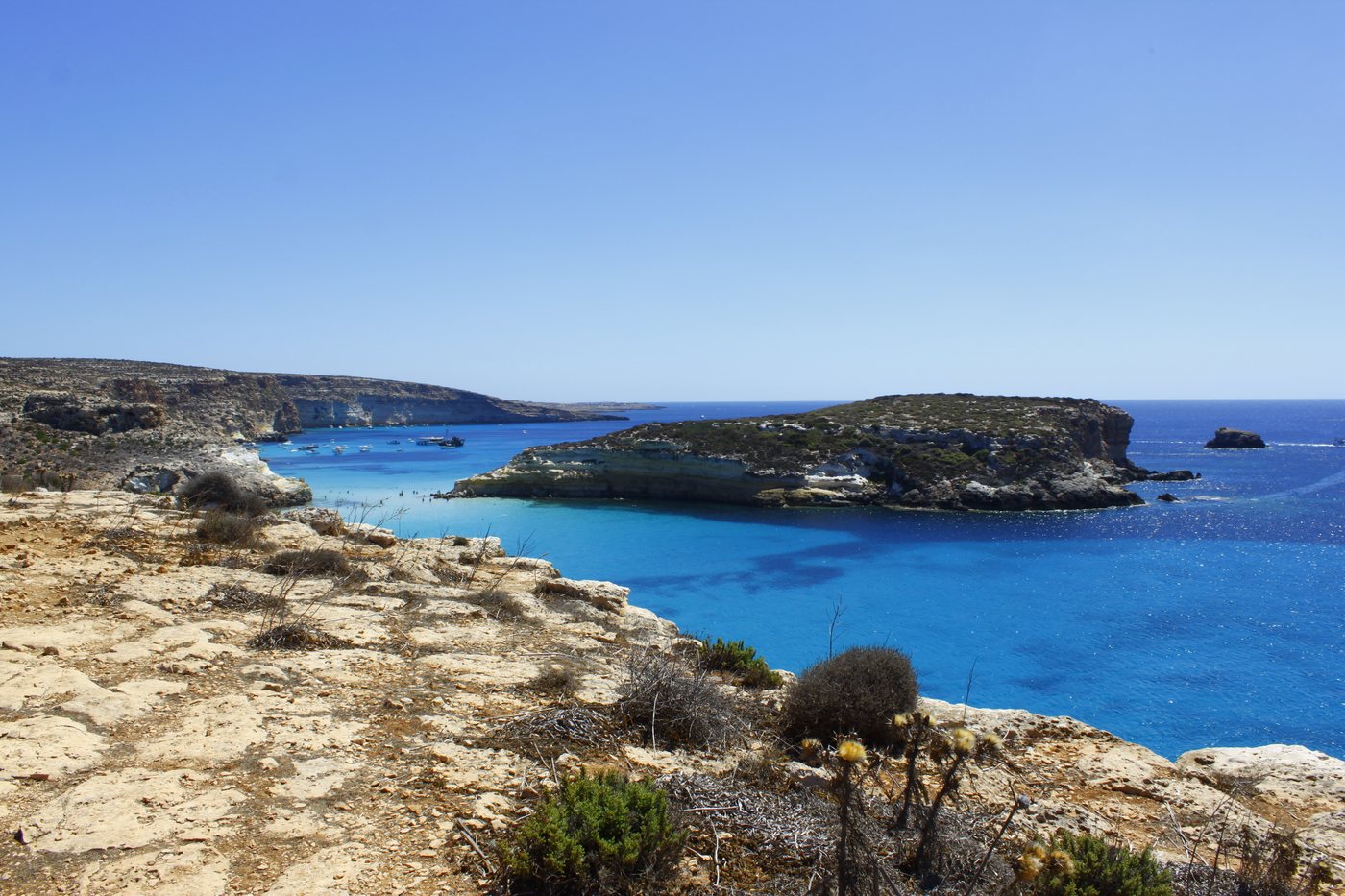Lampedusa cityscape