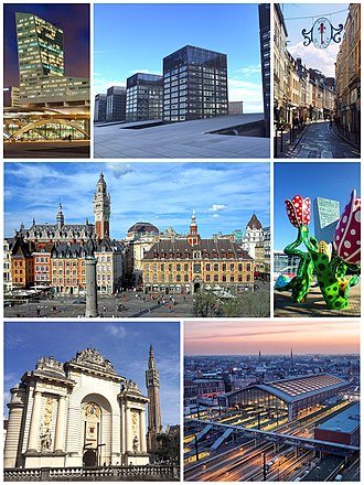 Lille cityscape