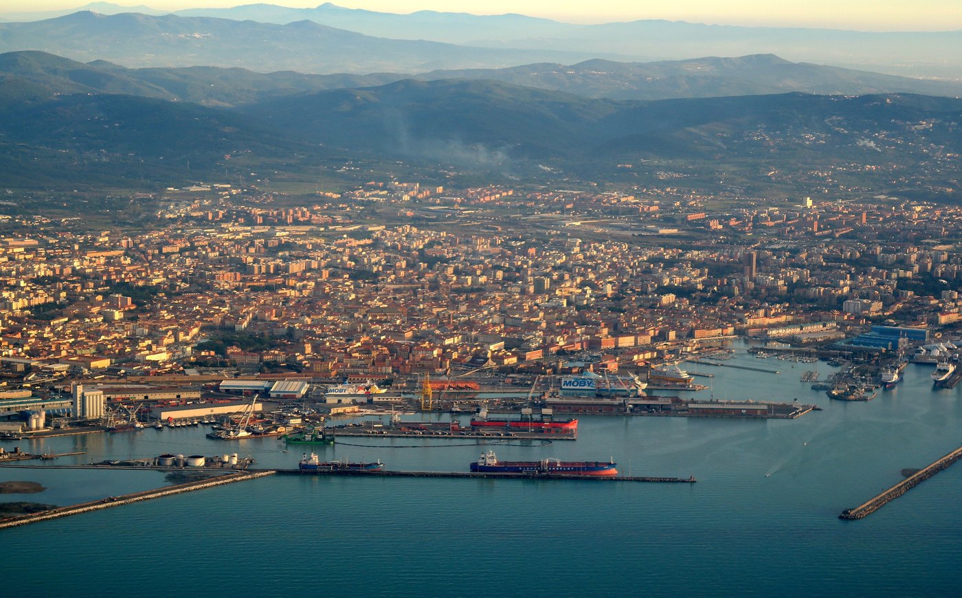 Livorno cityscape