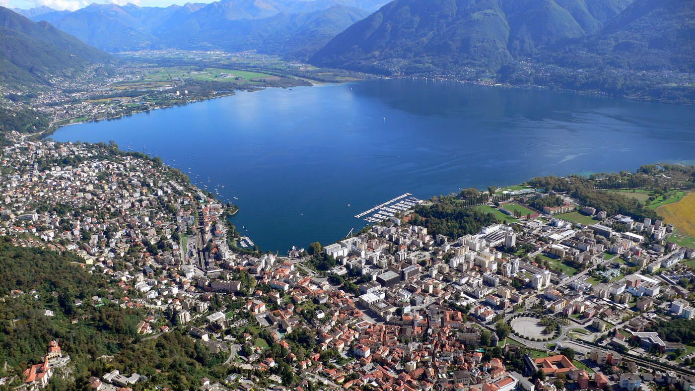 Locarno cityscape