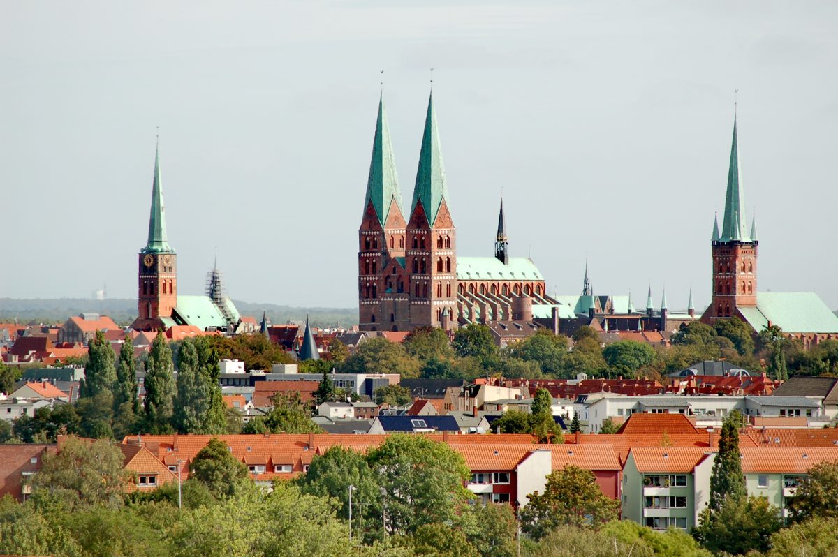 Lübeck cityscape