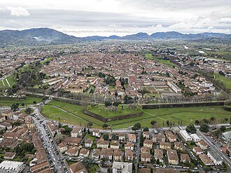 Lucca cityscape