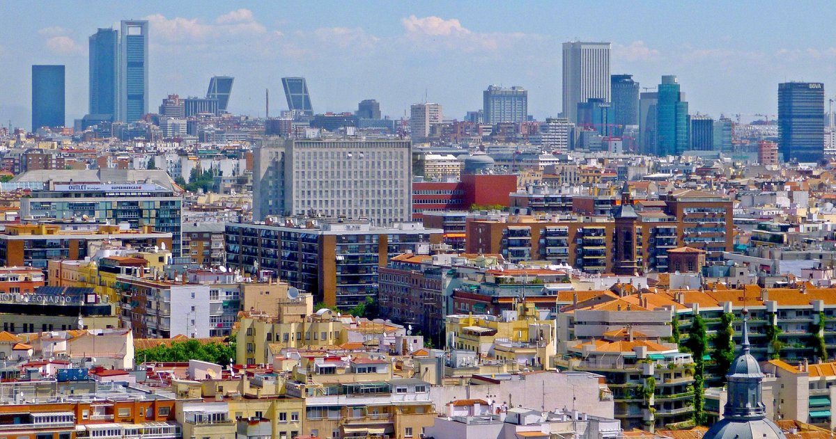 Madrid cityscape