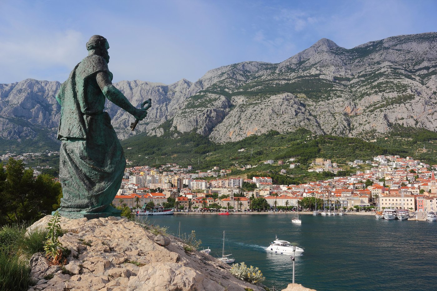 Makarska cityscape