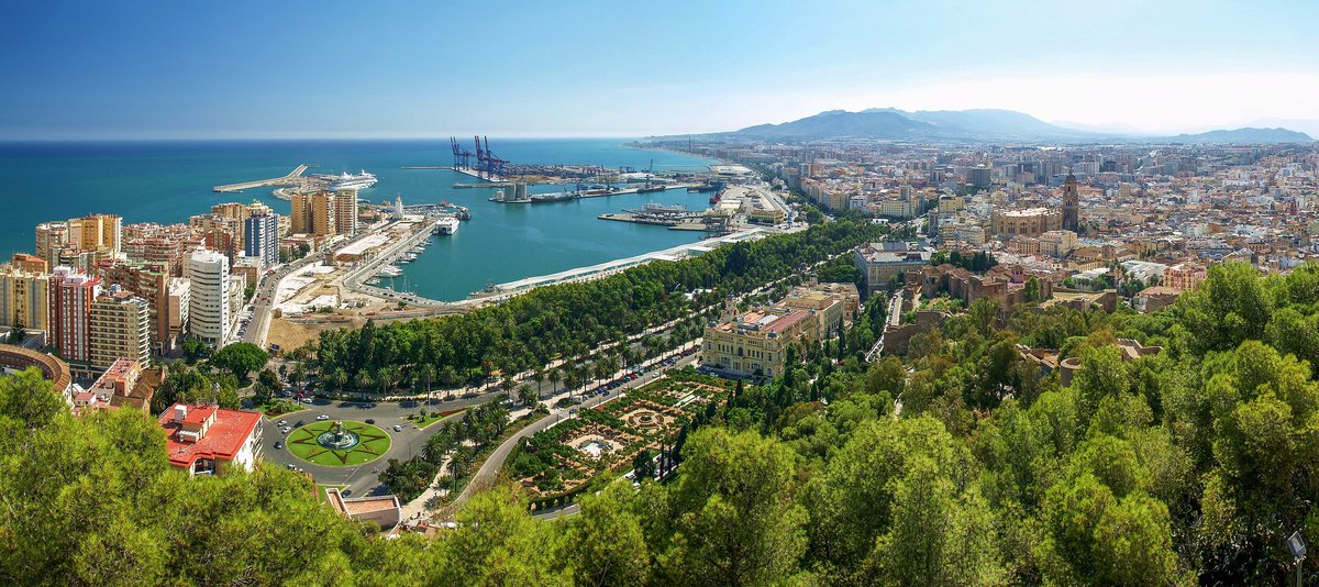 Málaga cityscape
