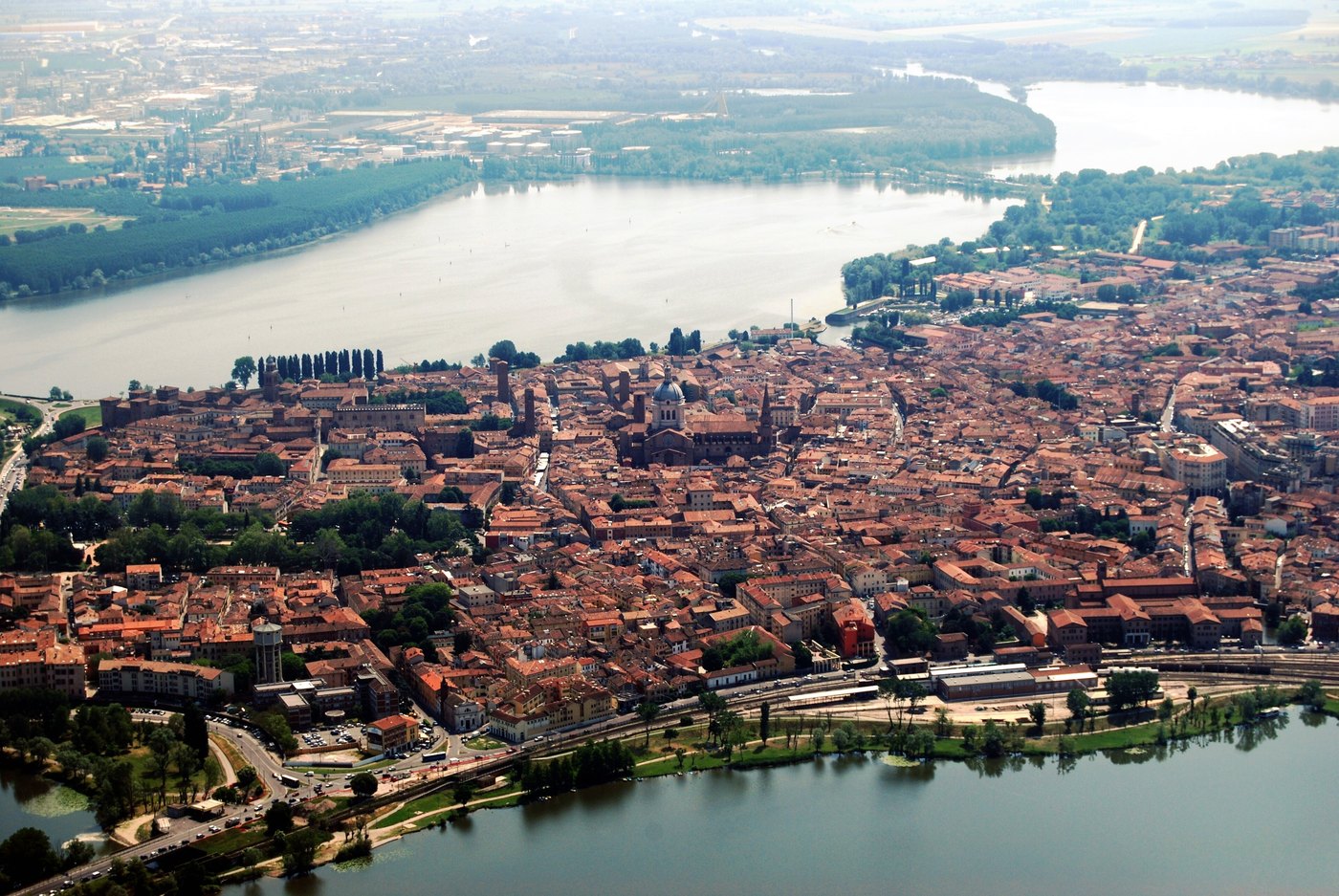 Mantova cityscape
