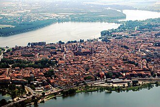 Mantua cityscape