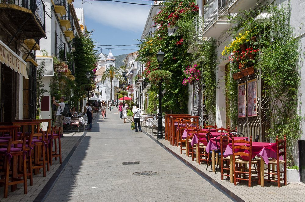 Marbella cityscape