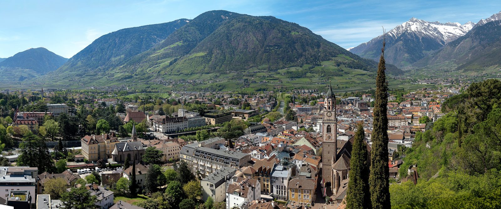 Merano cityscape