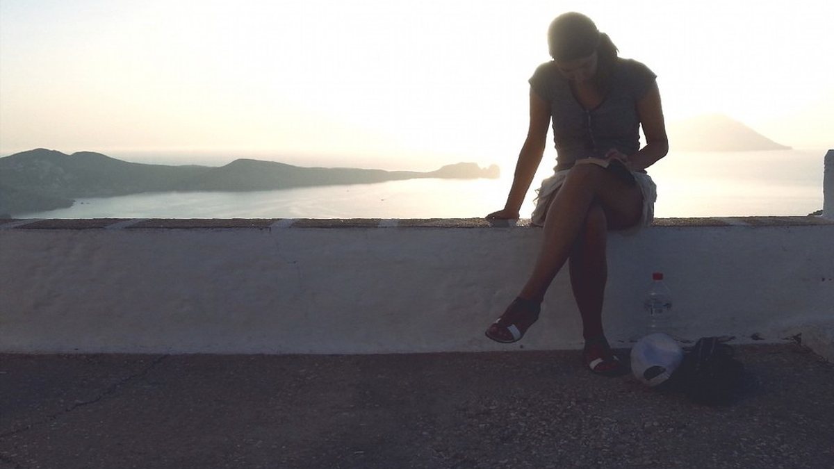 Milos cityscape