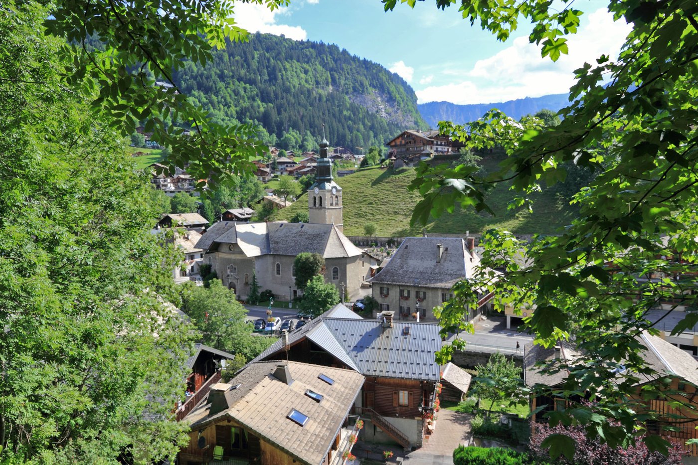 Morzine cityscape