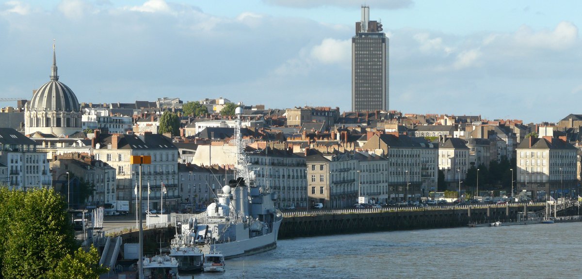 Nantes cityscape
