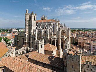 Narbonne cityscape
