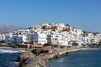 Naxos cityscape