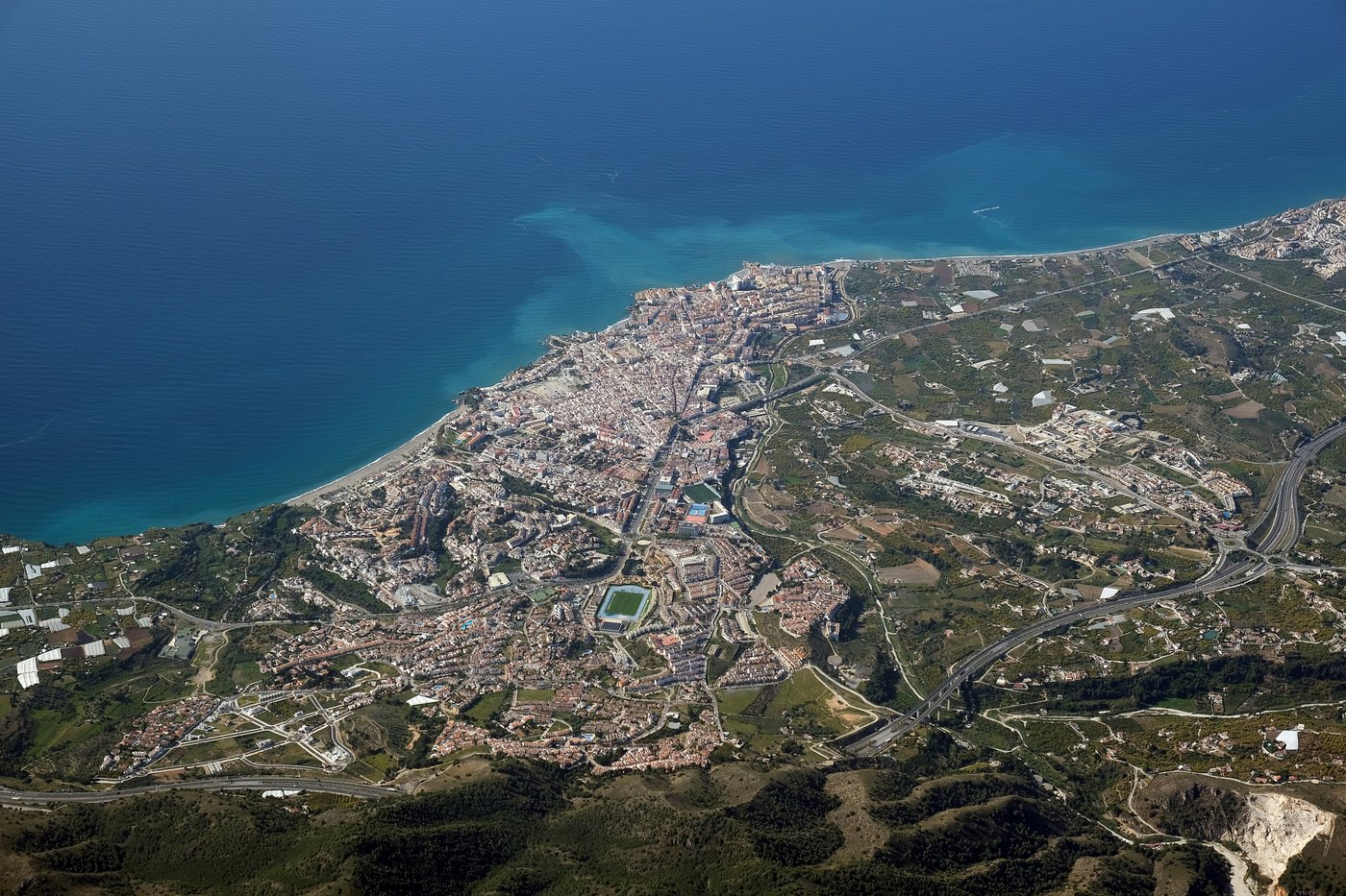 Nerja Coast cityscape