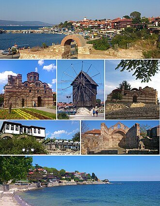 Nessebar cityscape