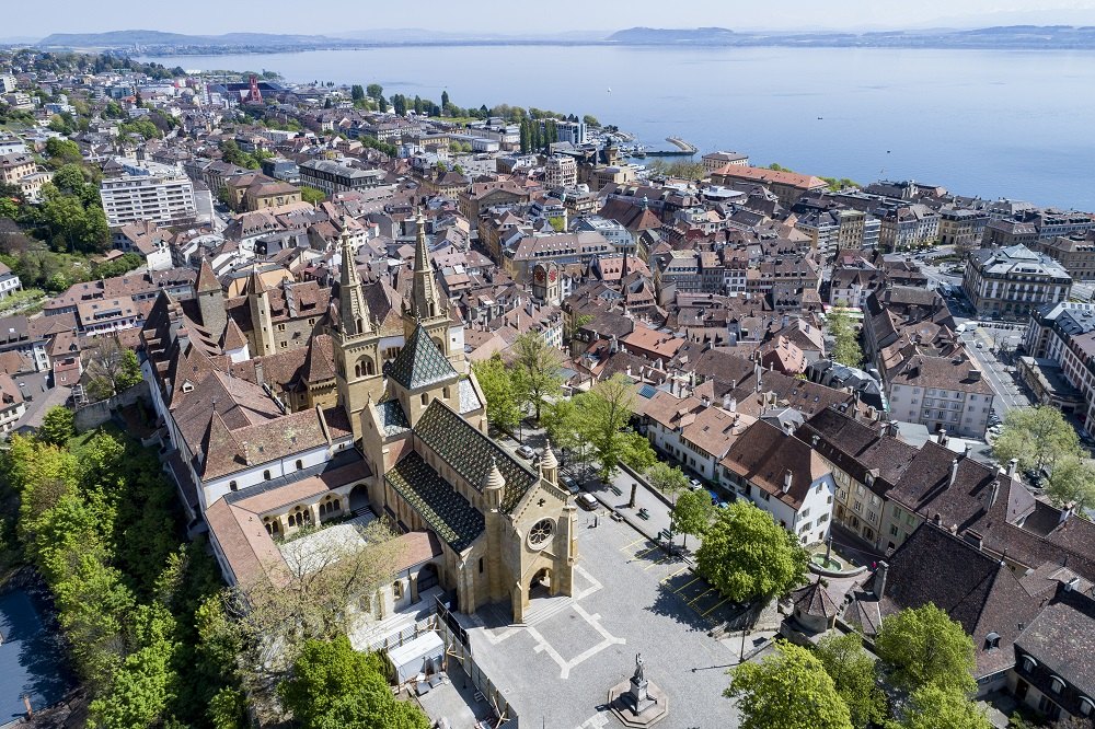 Neuchâtel cityscape