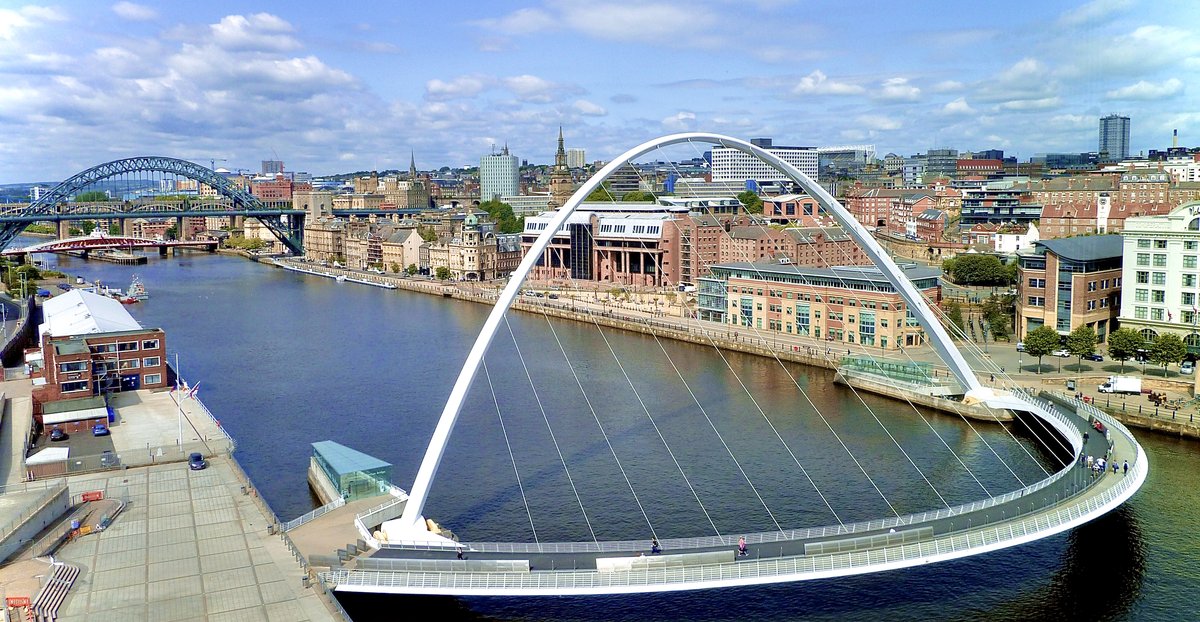 Newcastle upon Tyne cityscape