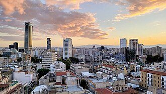 Nicosia, Cyprus cityscape