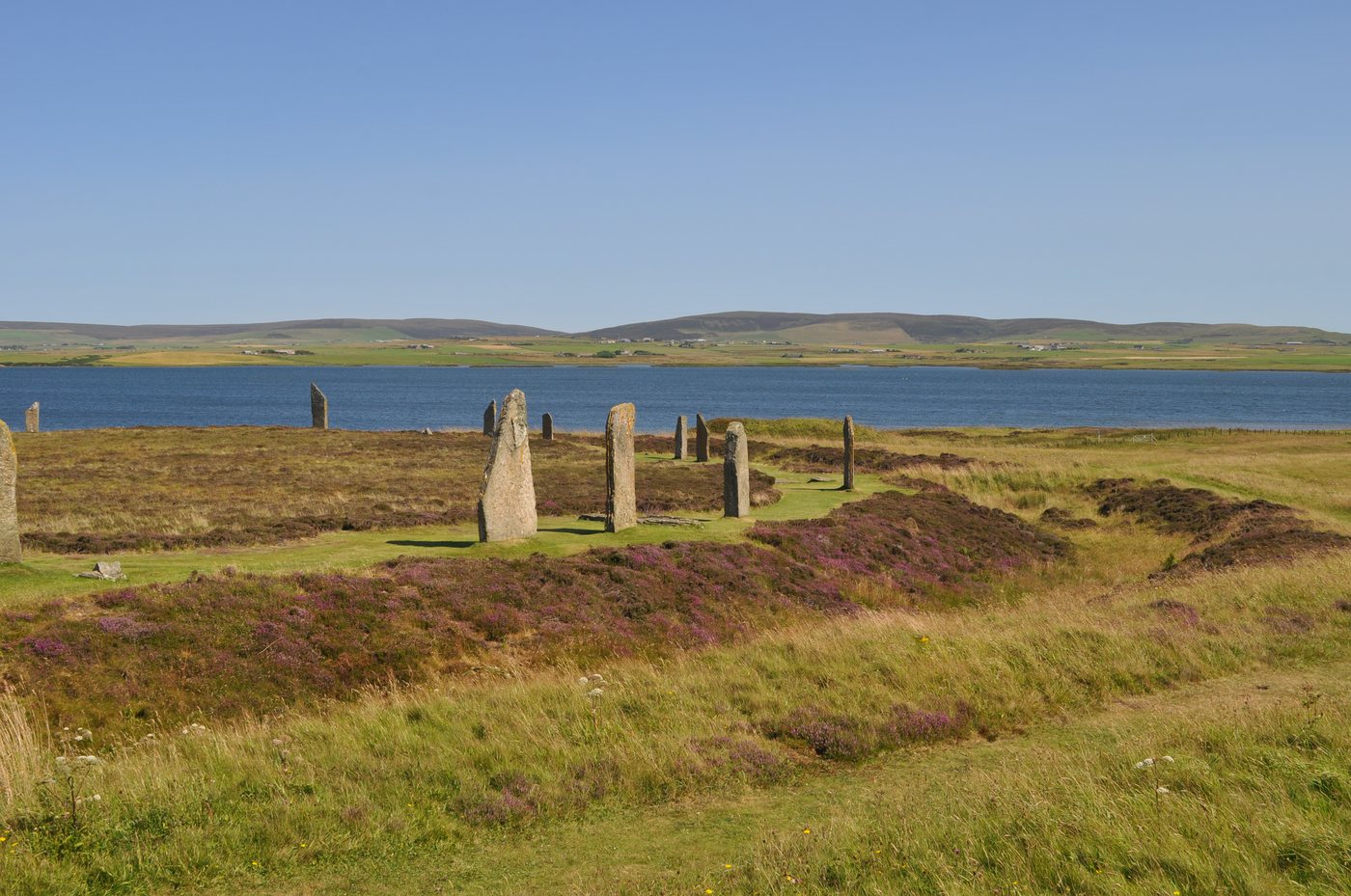 Orkney cityscape