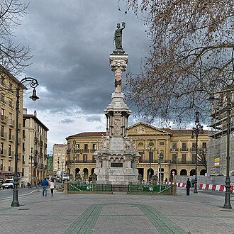 Pamplona cityscape