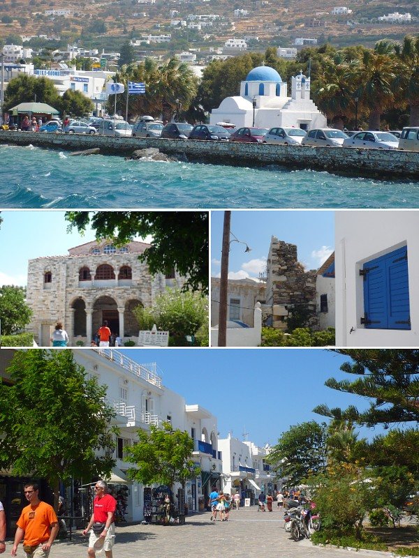 Paros cityscape