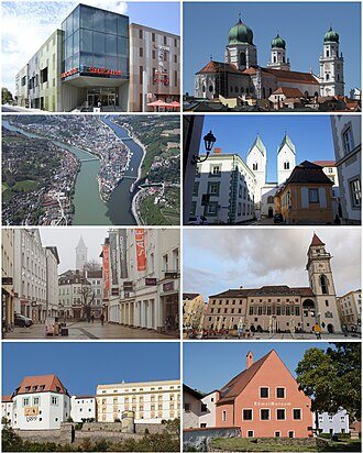 Passau cityscape