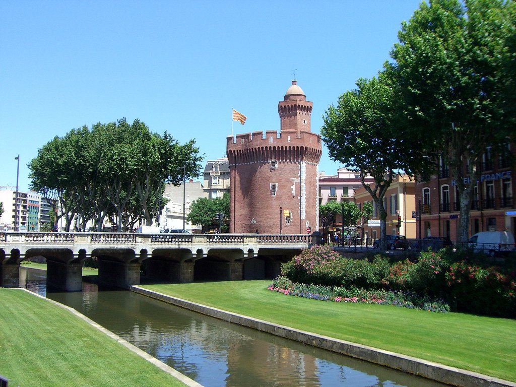 Perpignan cityscape