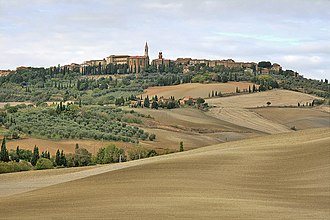 Pienza cityscape