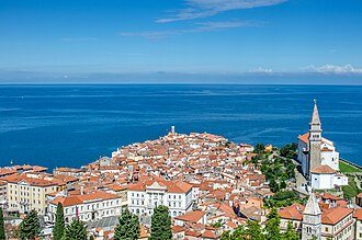 Piran cityscape