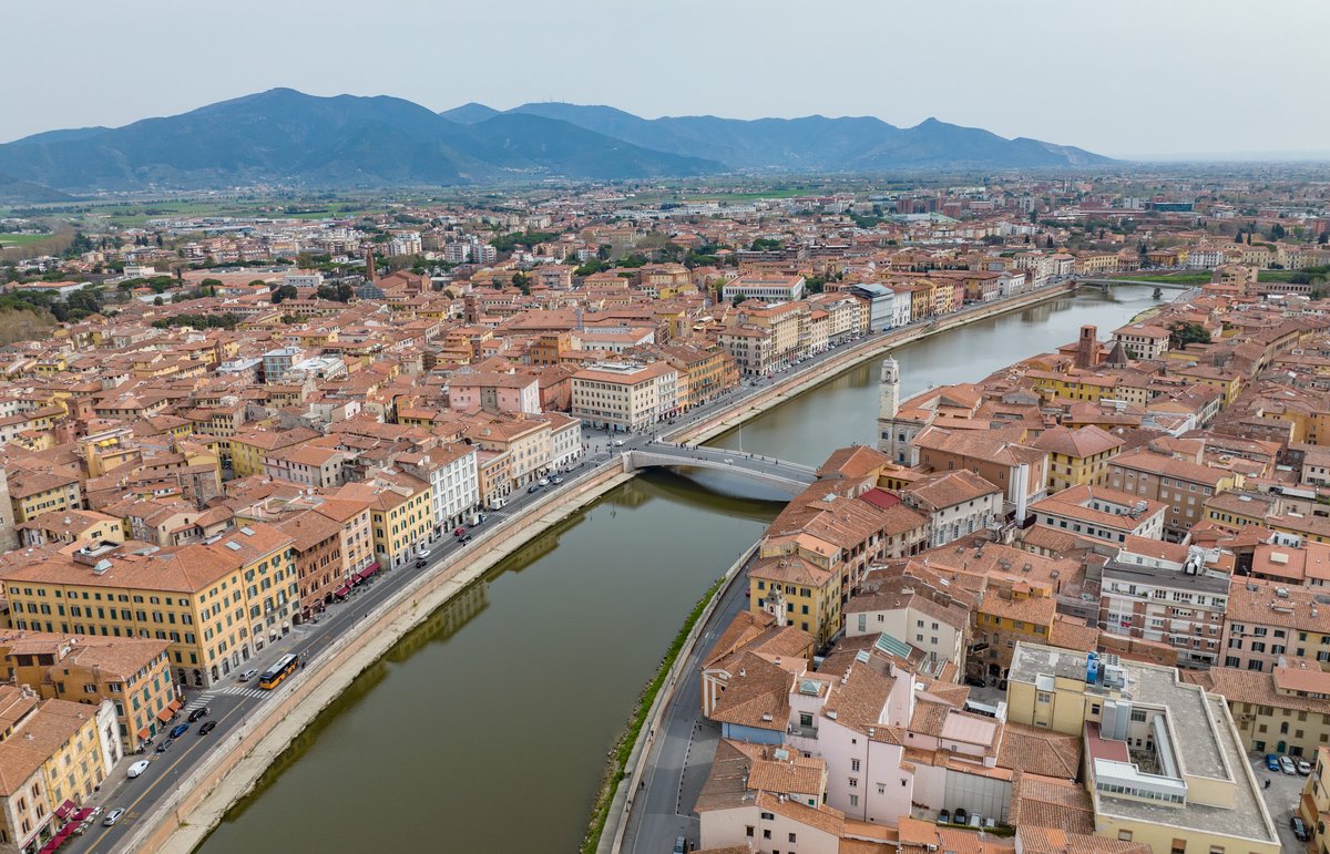 Pisa cityscape