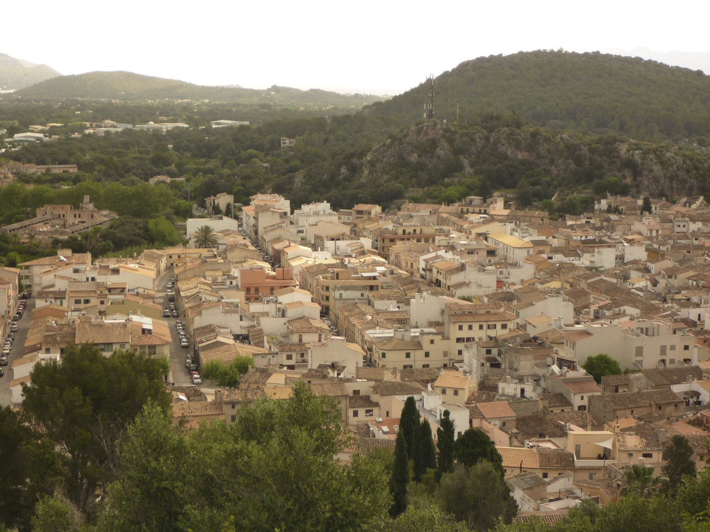 Pollensa cityscape