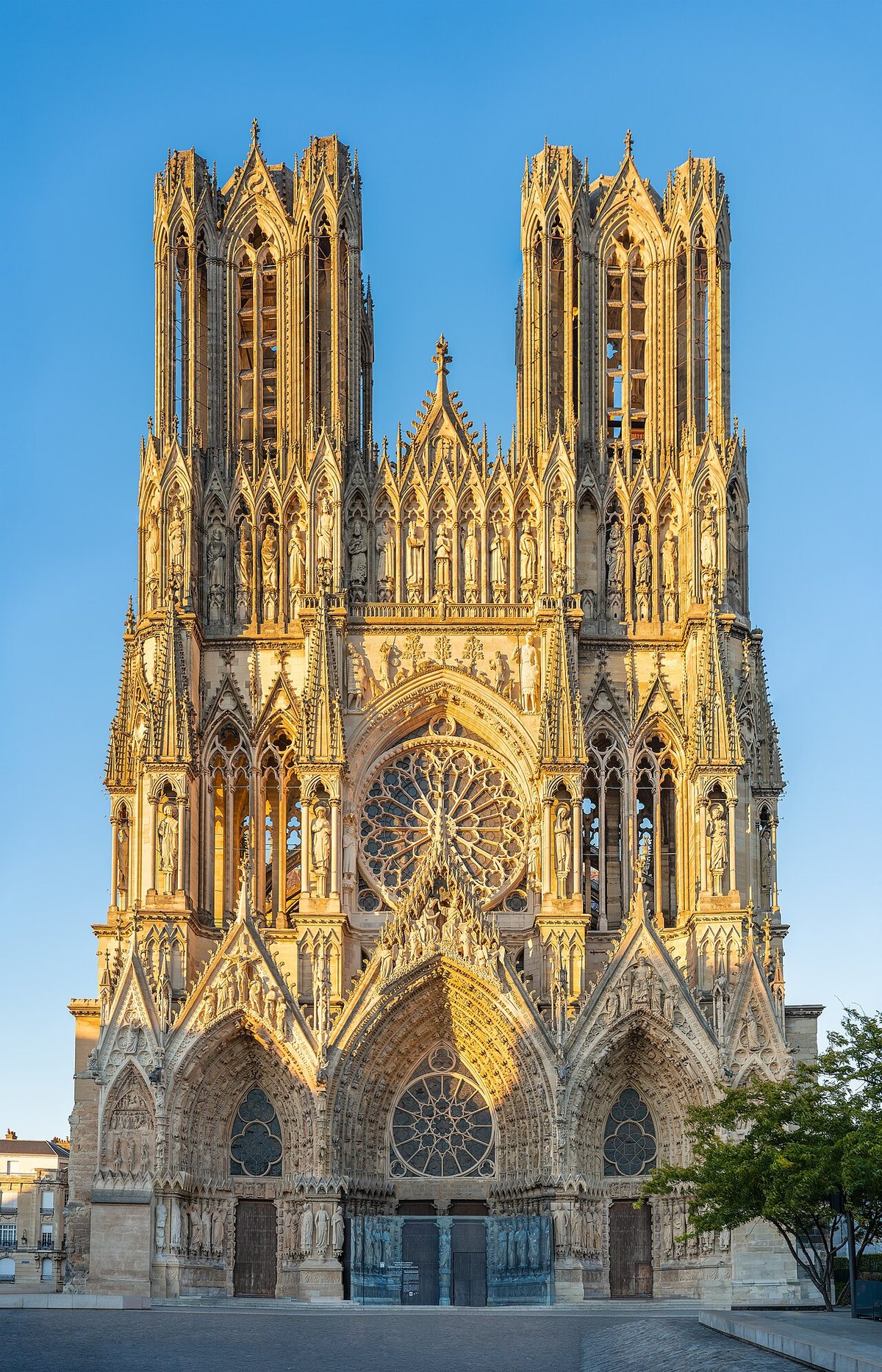 Reims cityscape