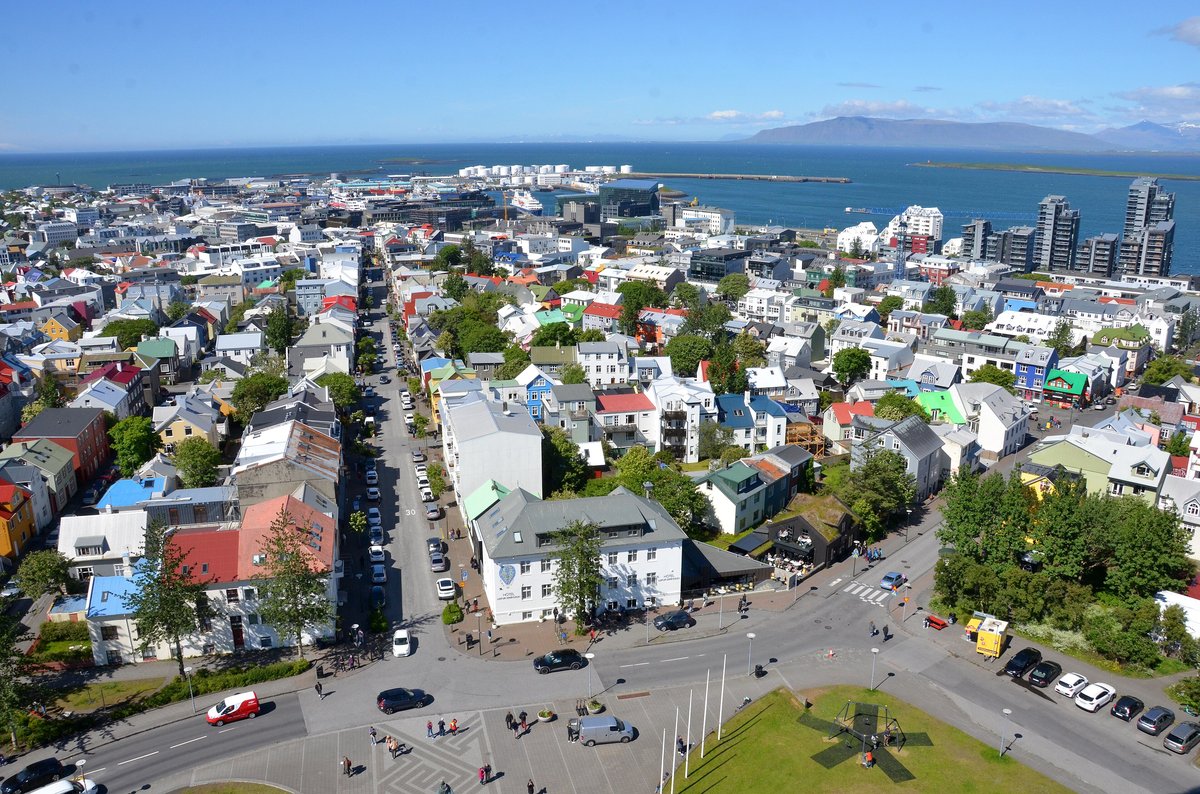 Reykjavik cityscape