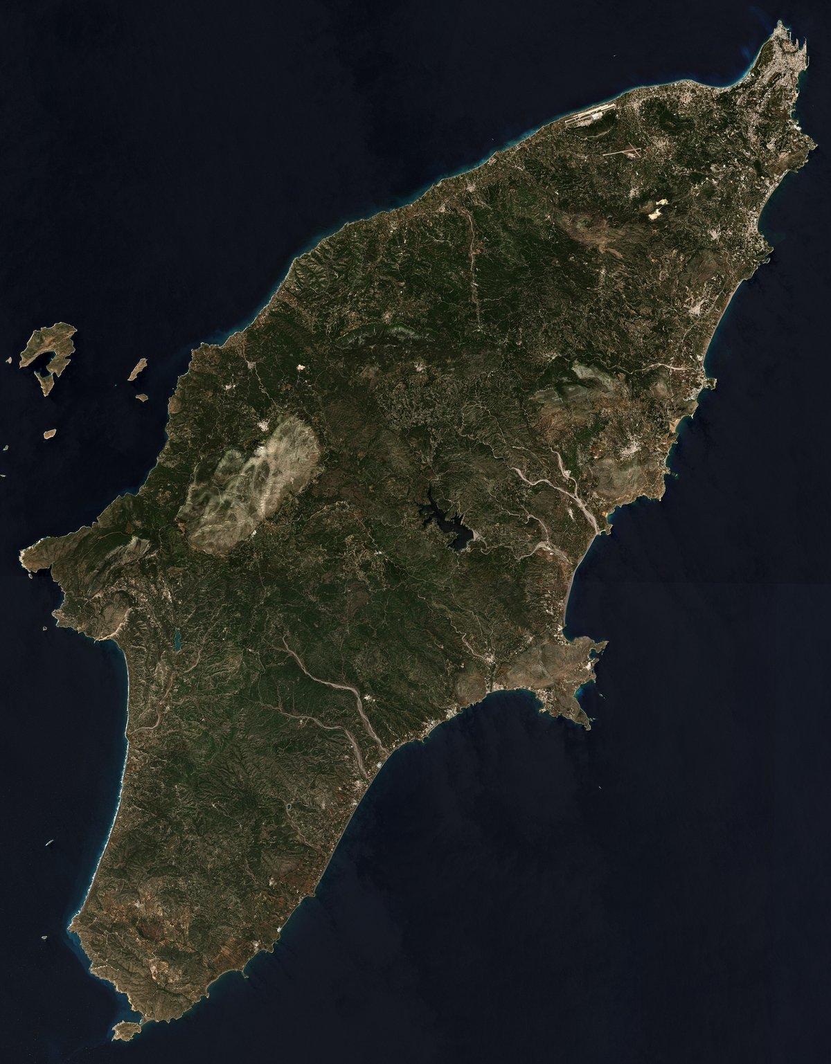 Rhodes cityscape