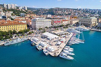Rijeka cityscape
