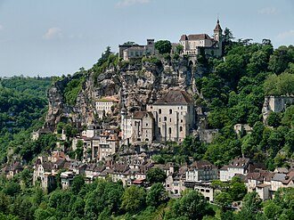 Rocamadour cityscape