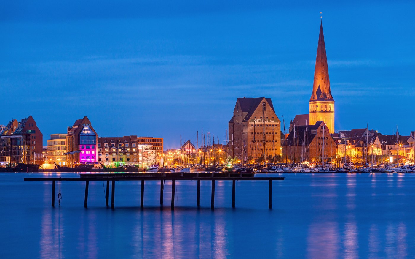Rostock cityscape
